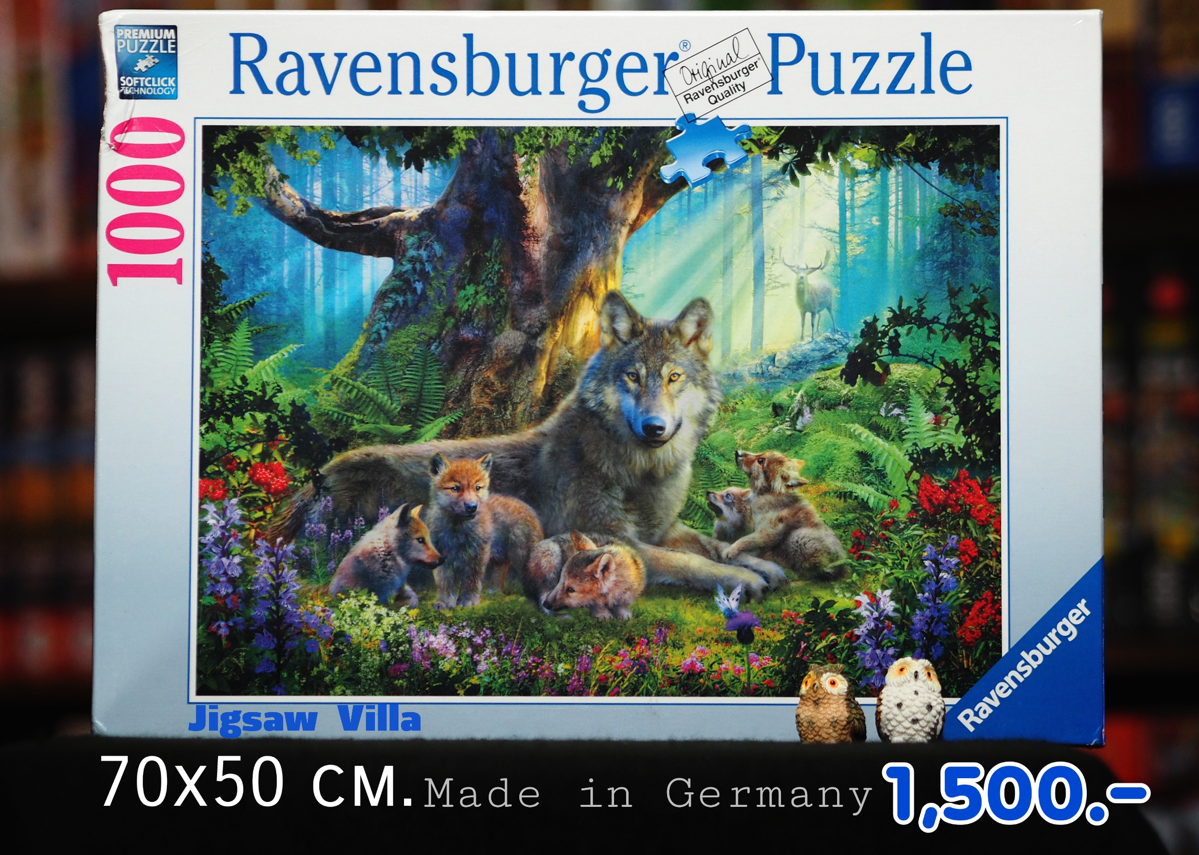 Ravensburger - Wolves in the Forest by Jan Partik Kransny 1000 pcs.