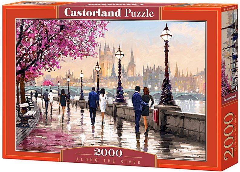 Castorland - Along The River by Richard Macneil 2000 pcs.