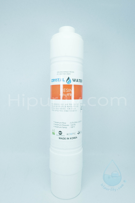 ไส้กรอง Resin 11 นิ้ว ยี่ห้อ Crystal Water (JC Type) ชิ้น/ลัง