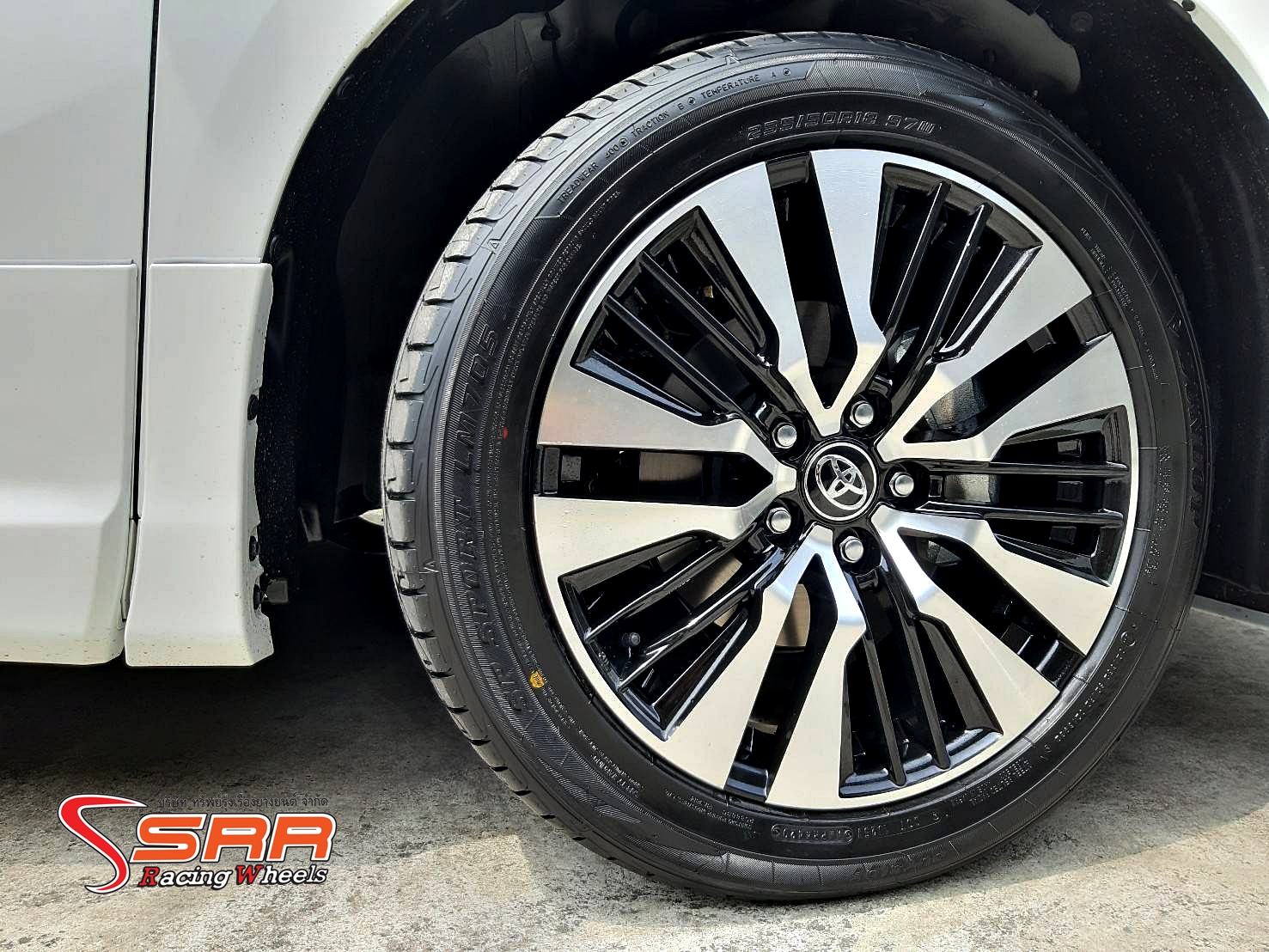 ล้อแม็กซ์ สำหรับใส่รถ TOYOTA ALPHARD , VELLFIRE , CAMRY ขอบ18 นิ้ว