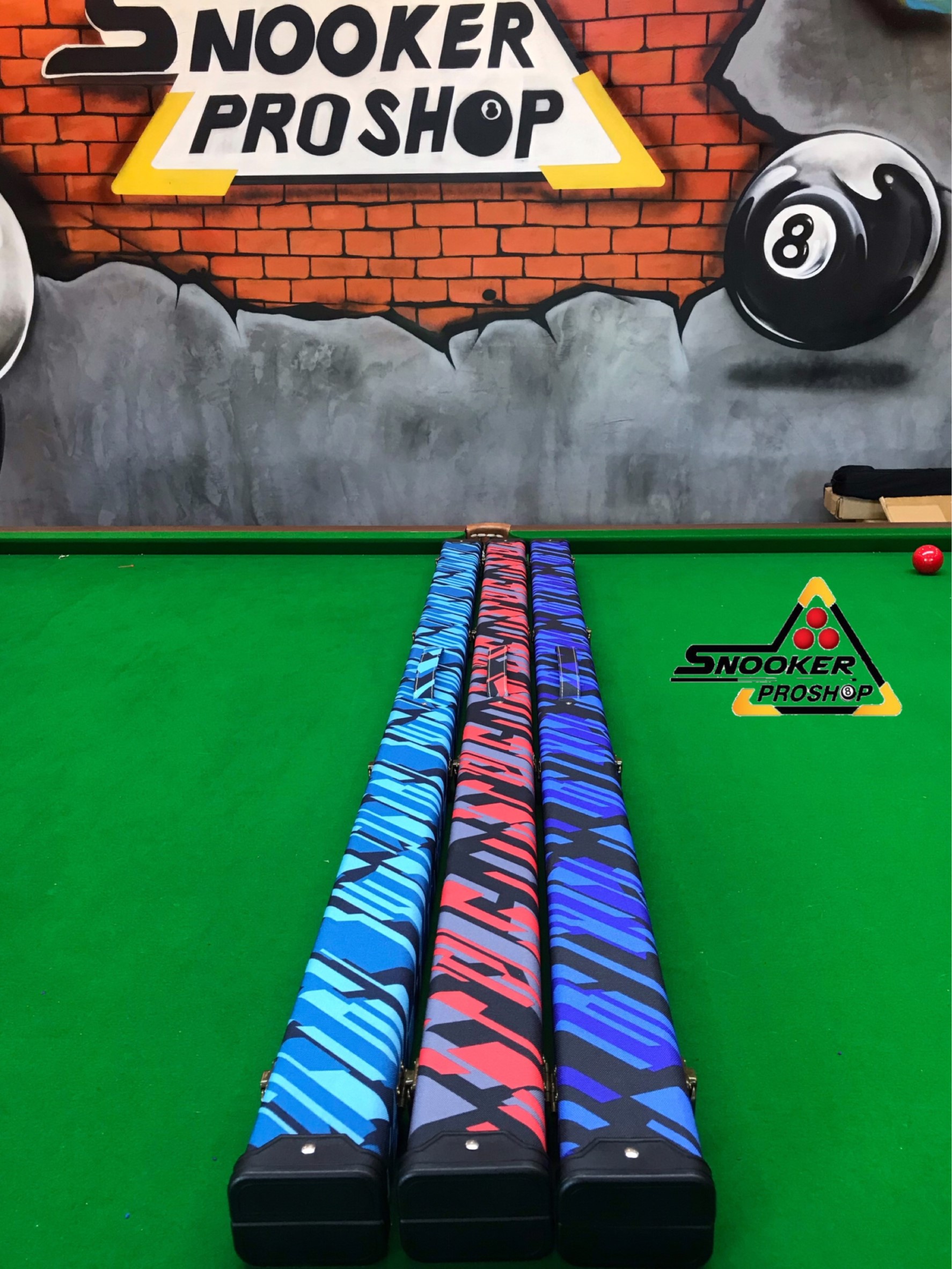 กล่องไม้คิวท่อนเดียวแบบไม้หุ้มผ้า PU