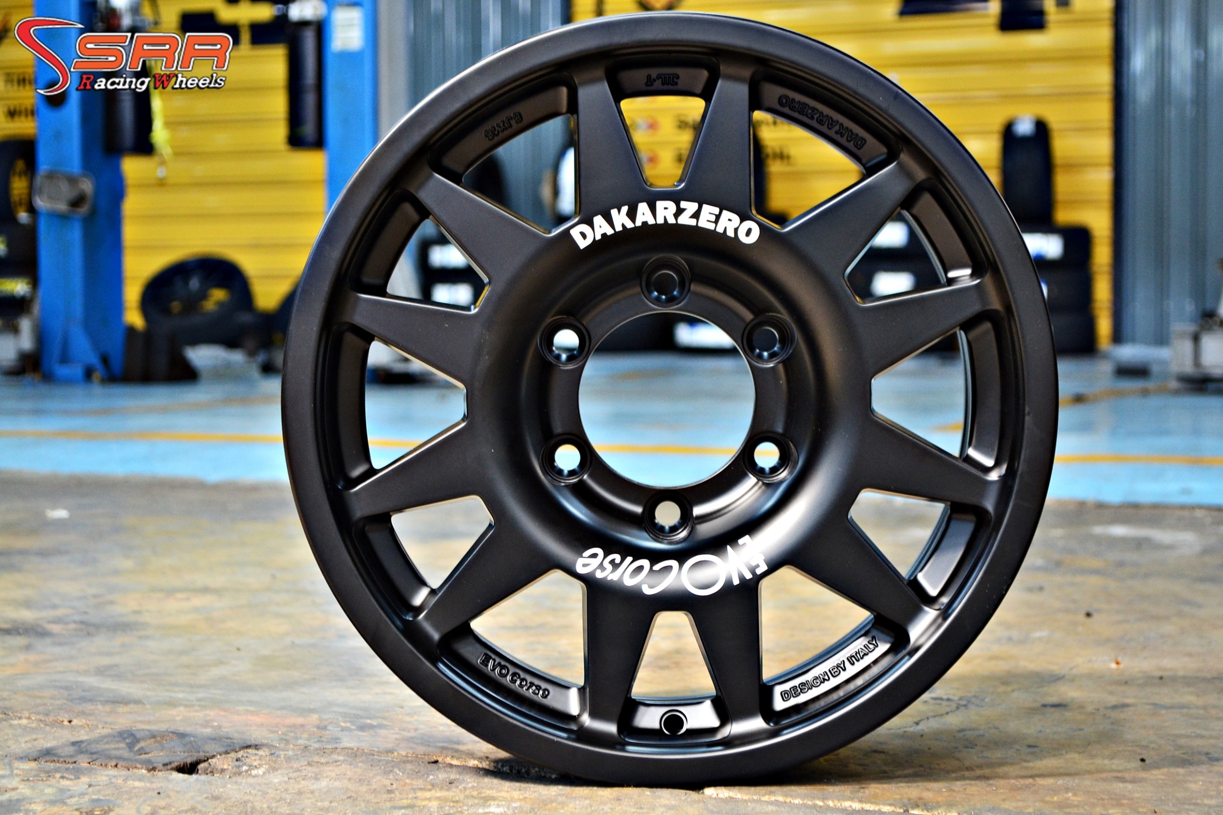 EVOCorse EVO-361 ขอบ16 ET+10 6x139.7 BLACK-FLAT