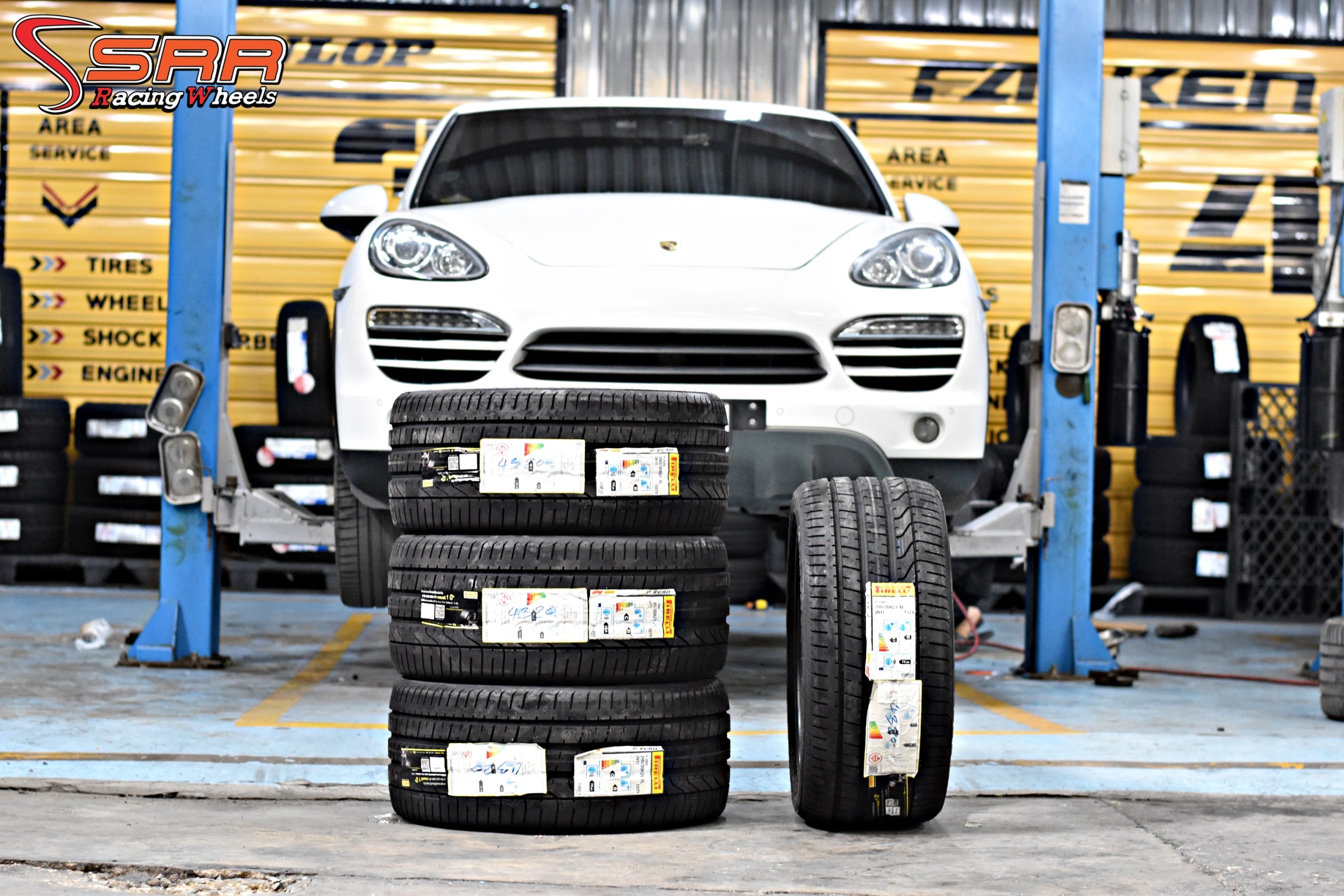 PIRELLI P ZERO N1 295/35R21 ราคาพิเศษ ใส่รถPorsche Cayenne