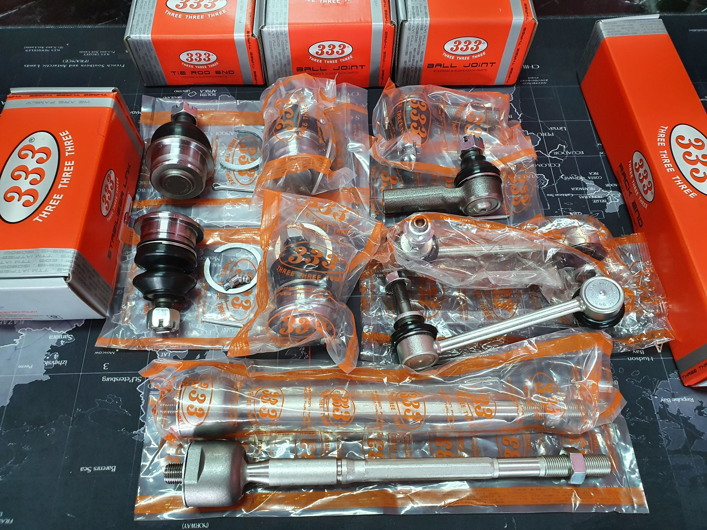 ชุดลูกหมาก (333&CJ) TOYOTA VIGO 4WD, PRERUNNER
