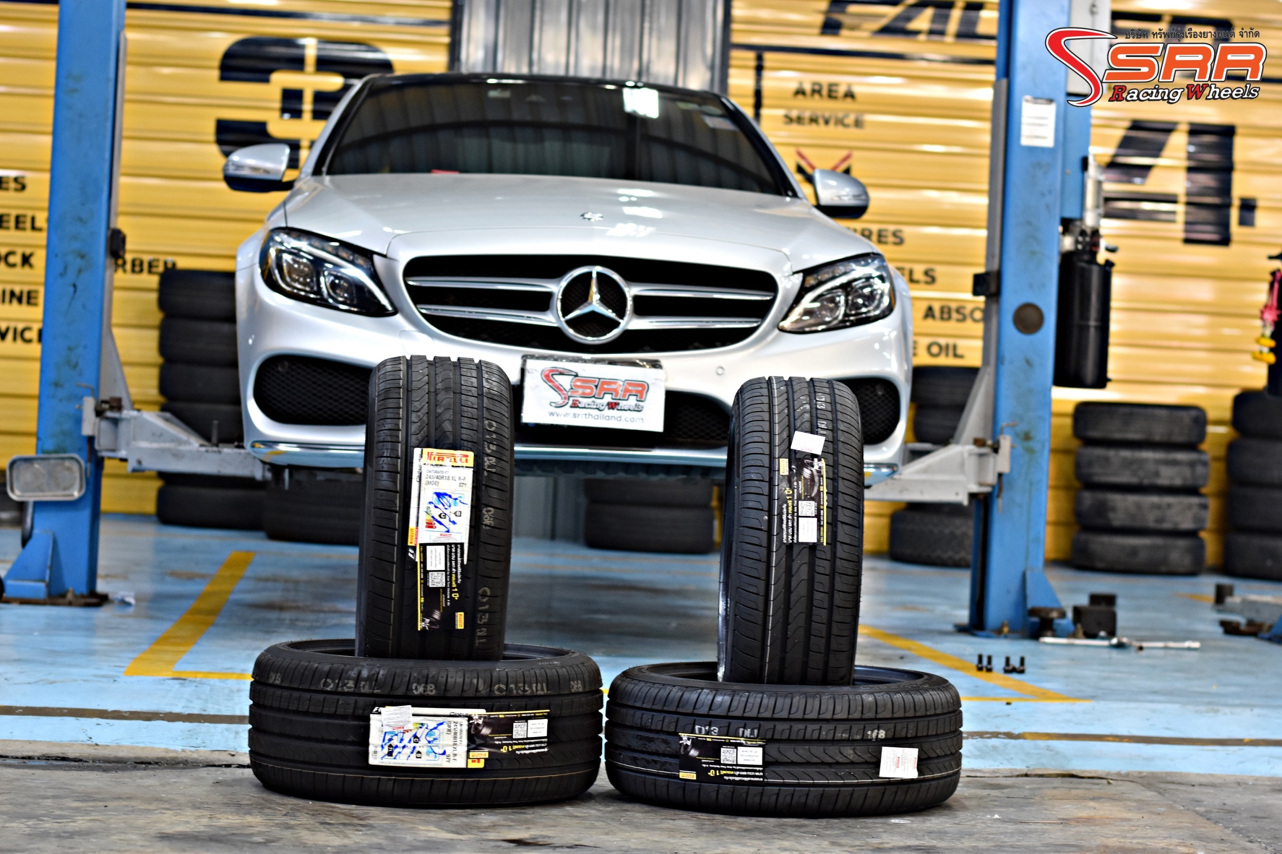 PIRELLI CINTURATO P7 R-F RUN FLAT 225/45R18 ยางรันแฟลต ราคาพิเศษ