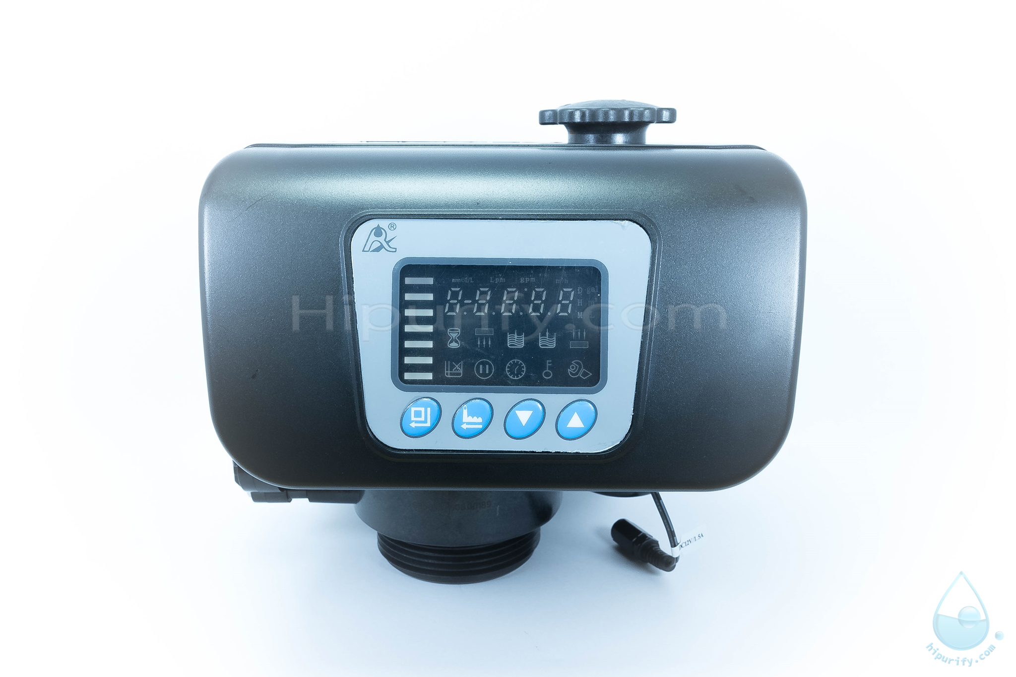 วาล์วควบคุมถังกรองน้ำ Auto Valve Intel/Outlet 1 นิ้ว คอ 2.5 นิ้ว รุ่น F63B1 สำหรับสารกรองเรซิ่น