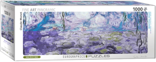 Eurographics - Water Lilies by Claude Monet (Panorama) 1000 pcs.