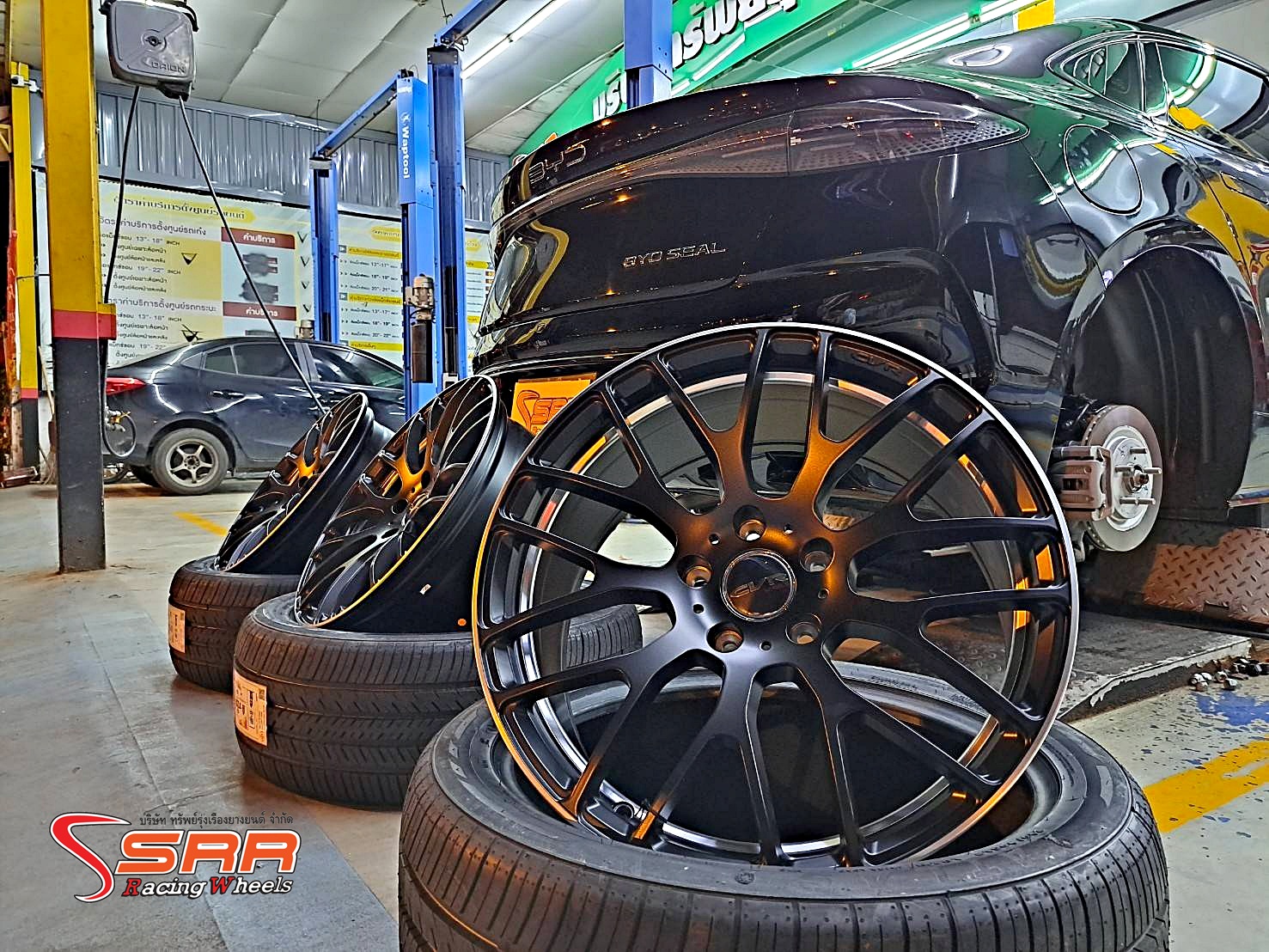 CVR K.speed ขอบ19 หน้า8.5 หลัง9.5 5x120 สำหรับใส่รถBMW และ BYD