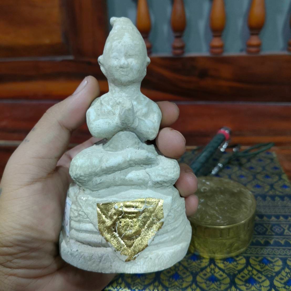 กุมารขนาดบูชาเฮี้ยนสุดๆแสดงฤทธิ์บ่อย" นี่เป็นสุดยอดกุมารทองของอาจารย์เปล่ง สร้างน้อยมากหายากสุดๆ