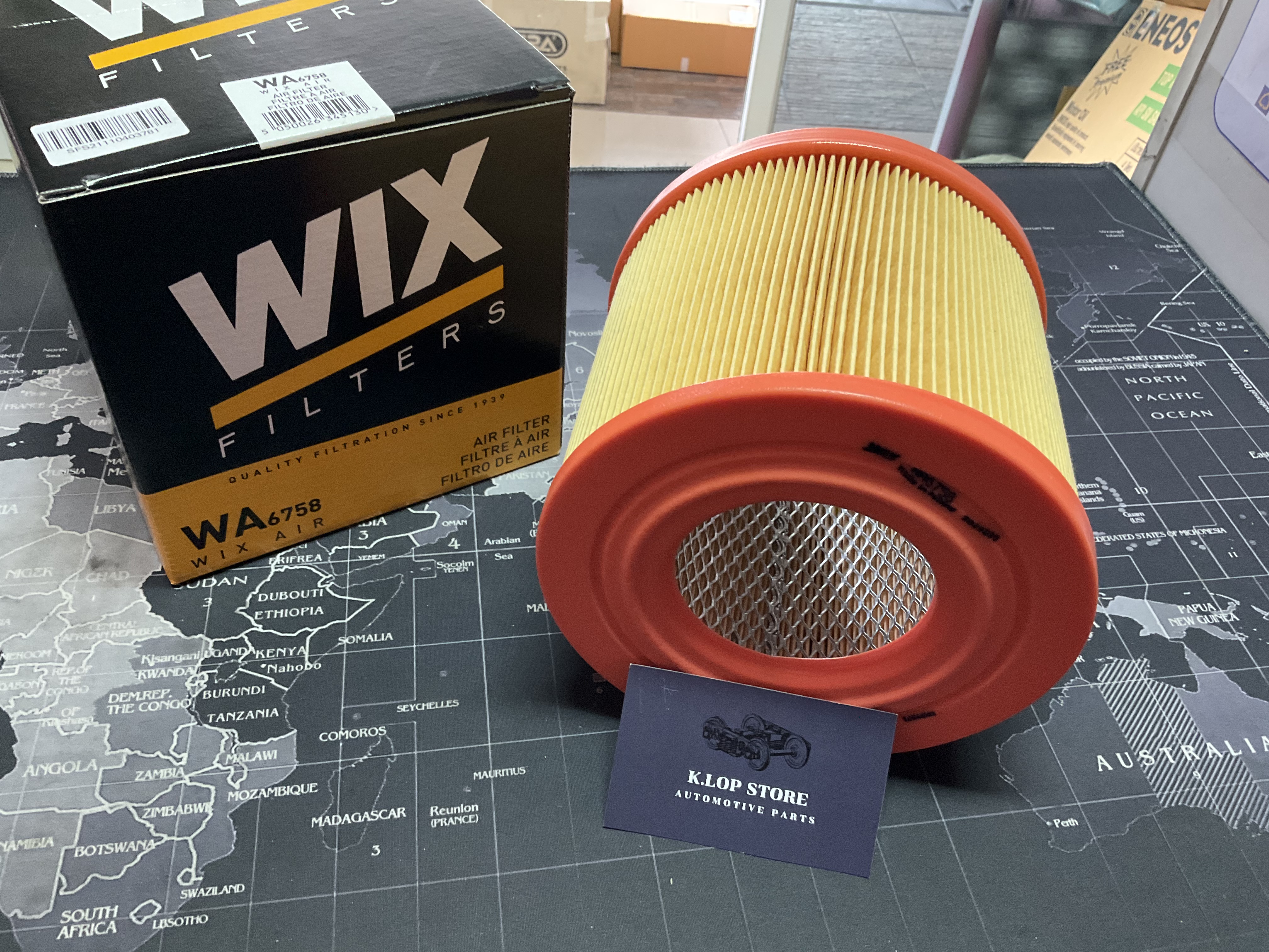 WA6758 กรองอากาศ WIX รุ่น : ISUZU TFR D-MAX 3.0 ปี2001, UBS Trooper