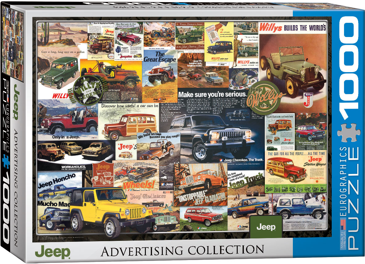 Eurographics - Jeep Advertising Collection (Non-Pattern) 1000 pcs.