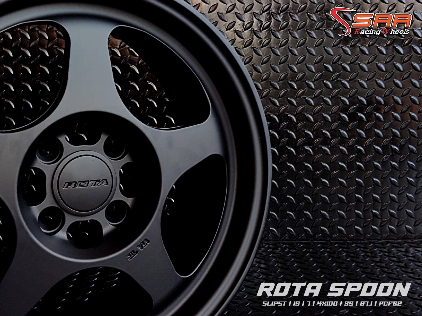 SPOON ROTA ขอบ15 4H100 ET35 PCFB2 ราคาพิเศษ