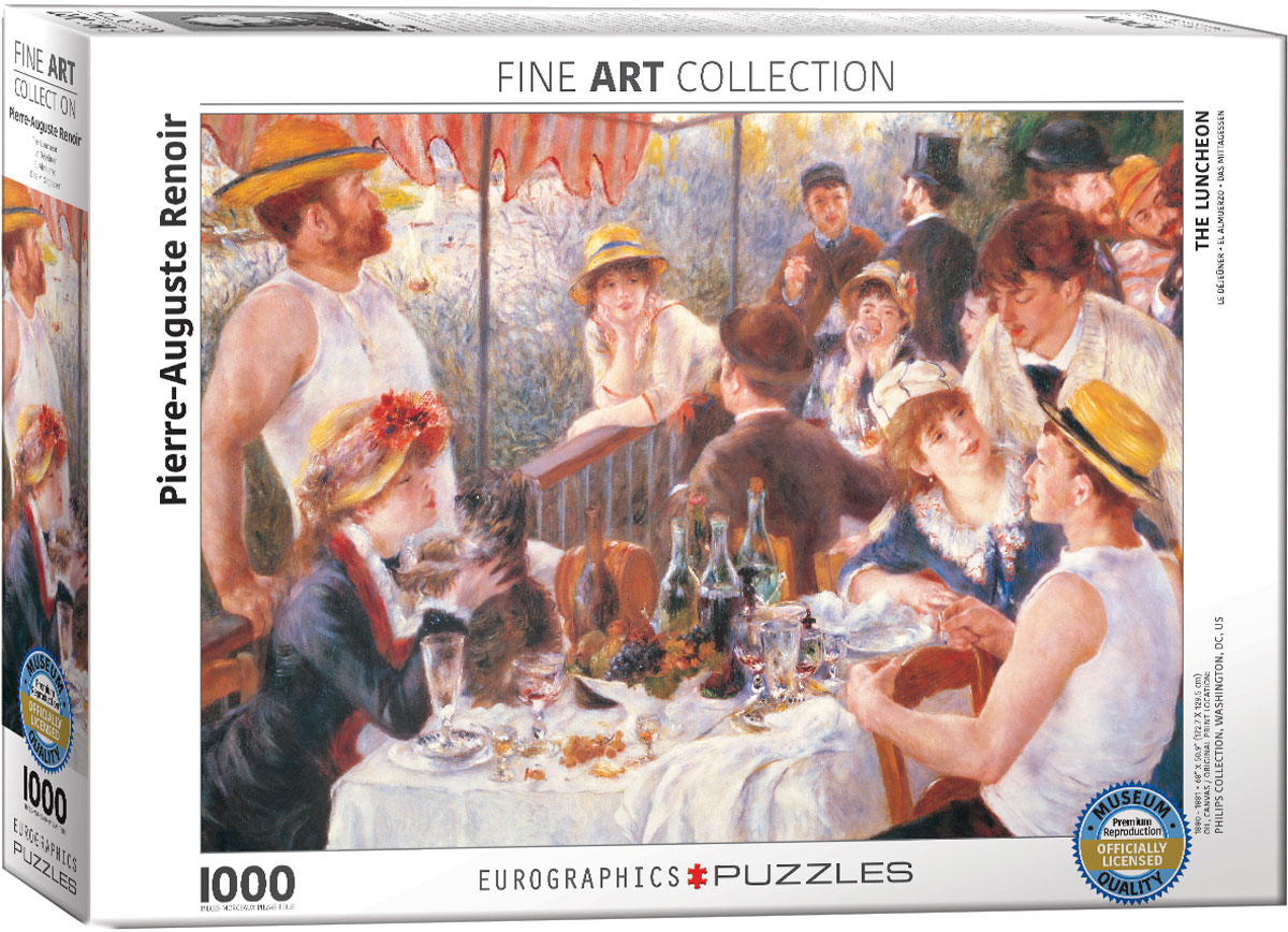 Eurographics - The Luncheon by Pierre-Auguste Renoir (Non-Pattern) 1000 pcs.