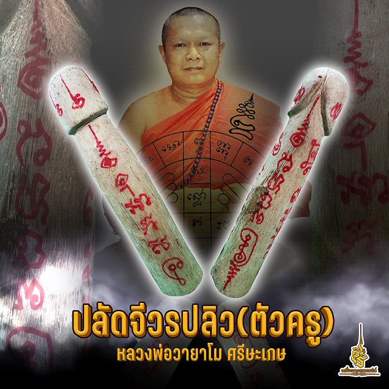 ปลัดจีวรปิวตัวครู หลวงพ่อวายาโม ศรีษะเกษ F