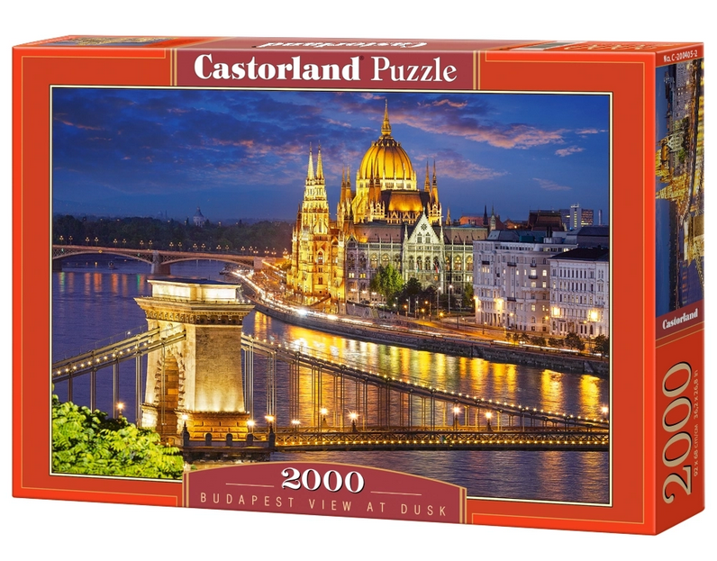 Castorland - Budapest View at Dusk 2000 pcs.
