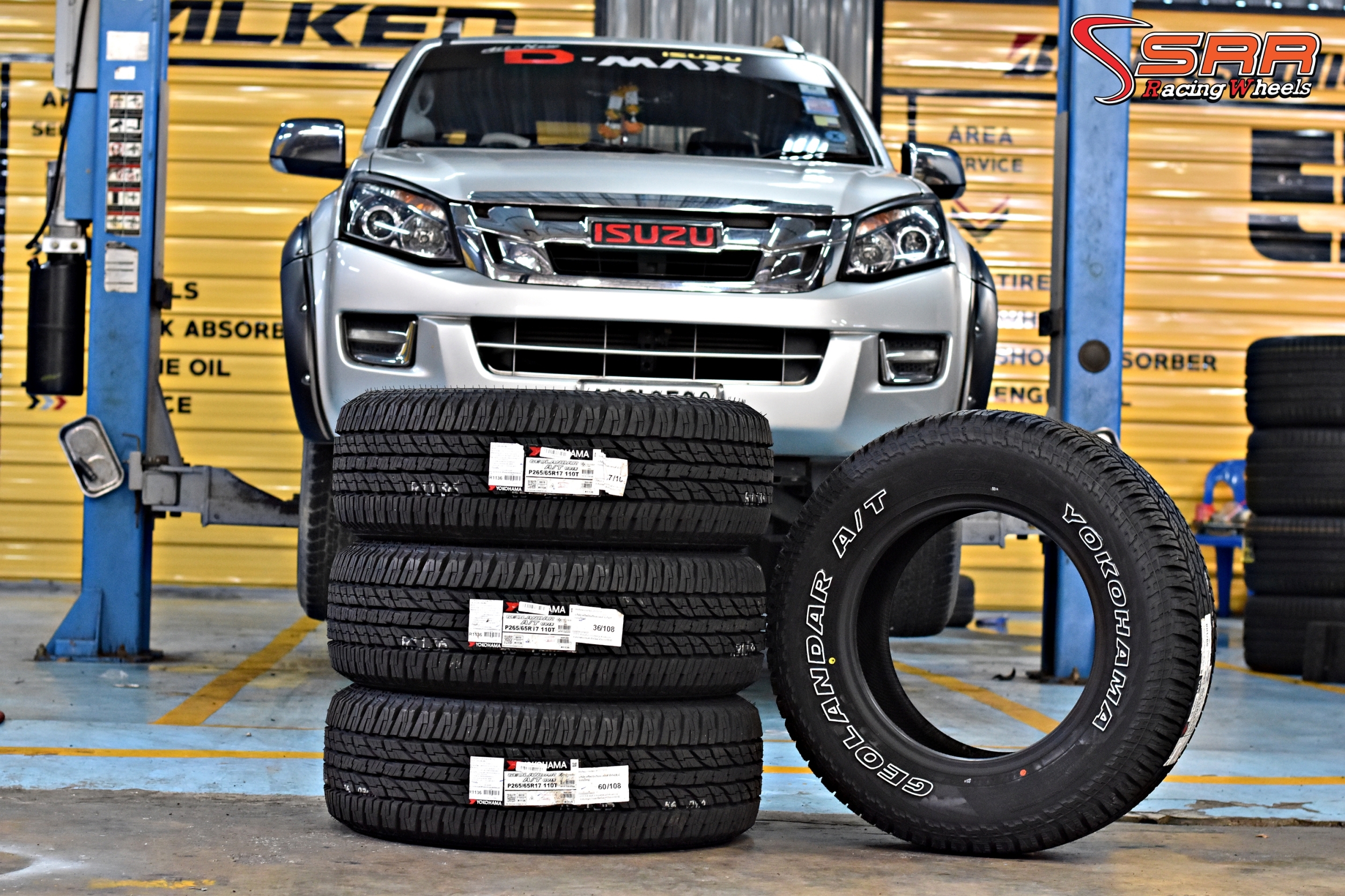 YOKOHAMA GEOLANDAR A/T G015 265/65R17 ยางใหม่ปี19 ราคาพิเศษ