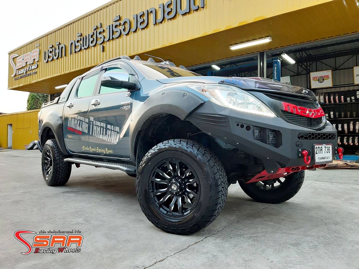 HAMMER HM8 ขอบ18x9.5 ET+20 6x139.7 MBS