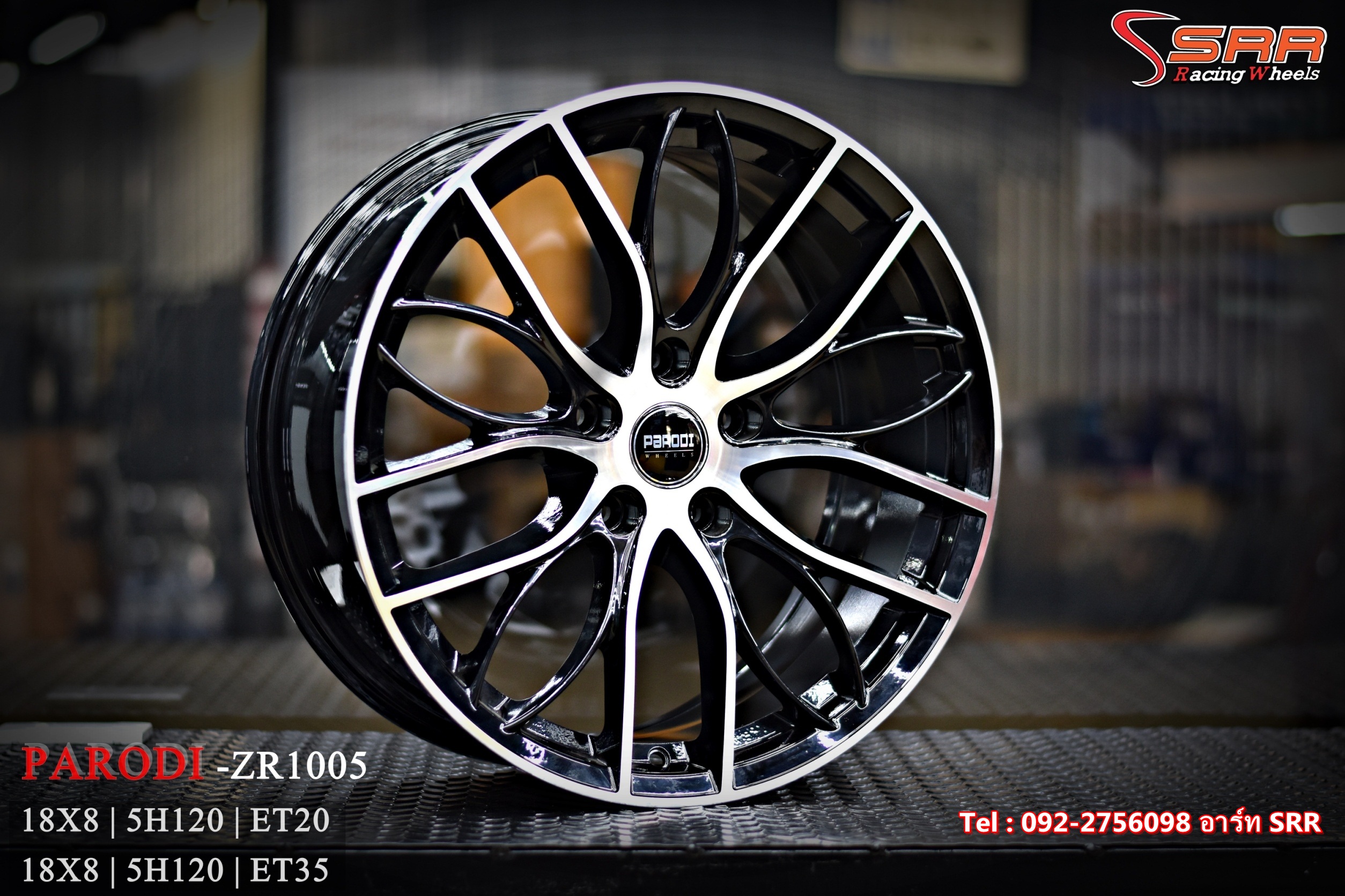 M performance by PARODI ZR1005 ขอบ18 5H120 ล้อแม็กสำหรับใส่รถ BMW