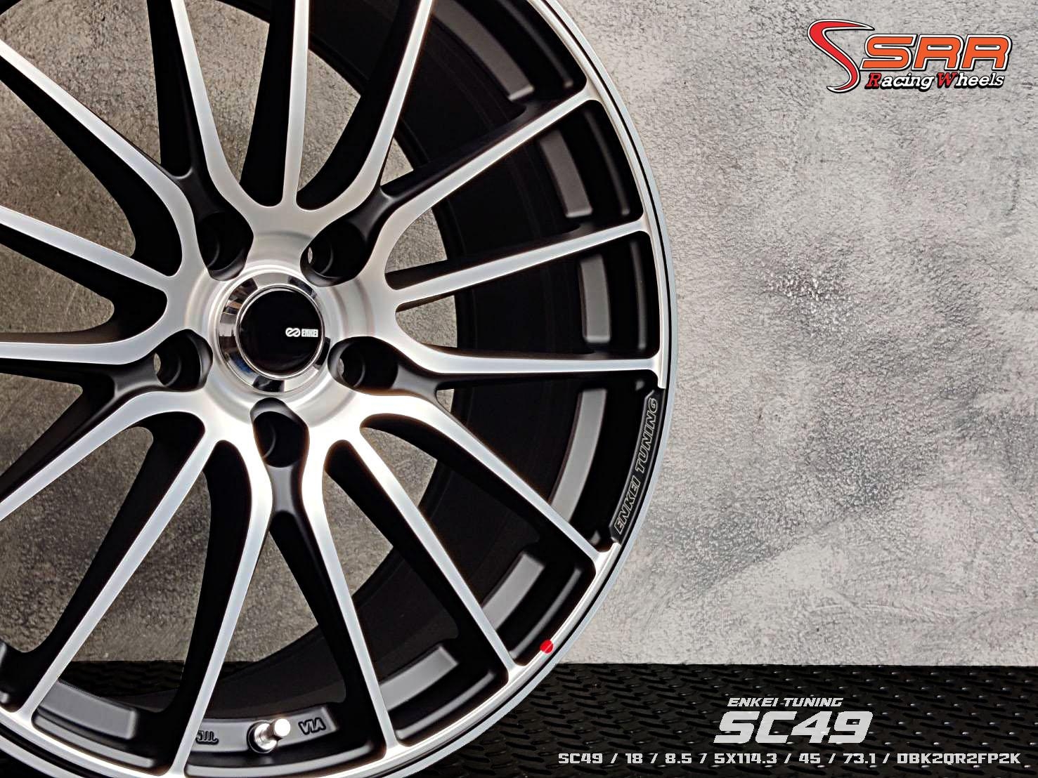 ENKEI TUNING SC49 ขอบ18 5x114.3 DBK2QR2FP2K ราคาพิเศษ