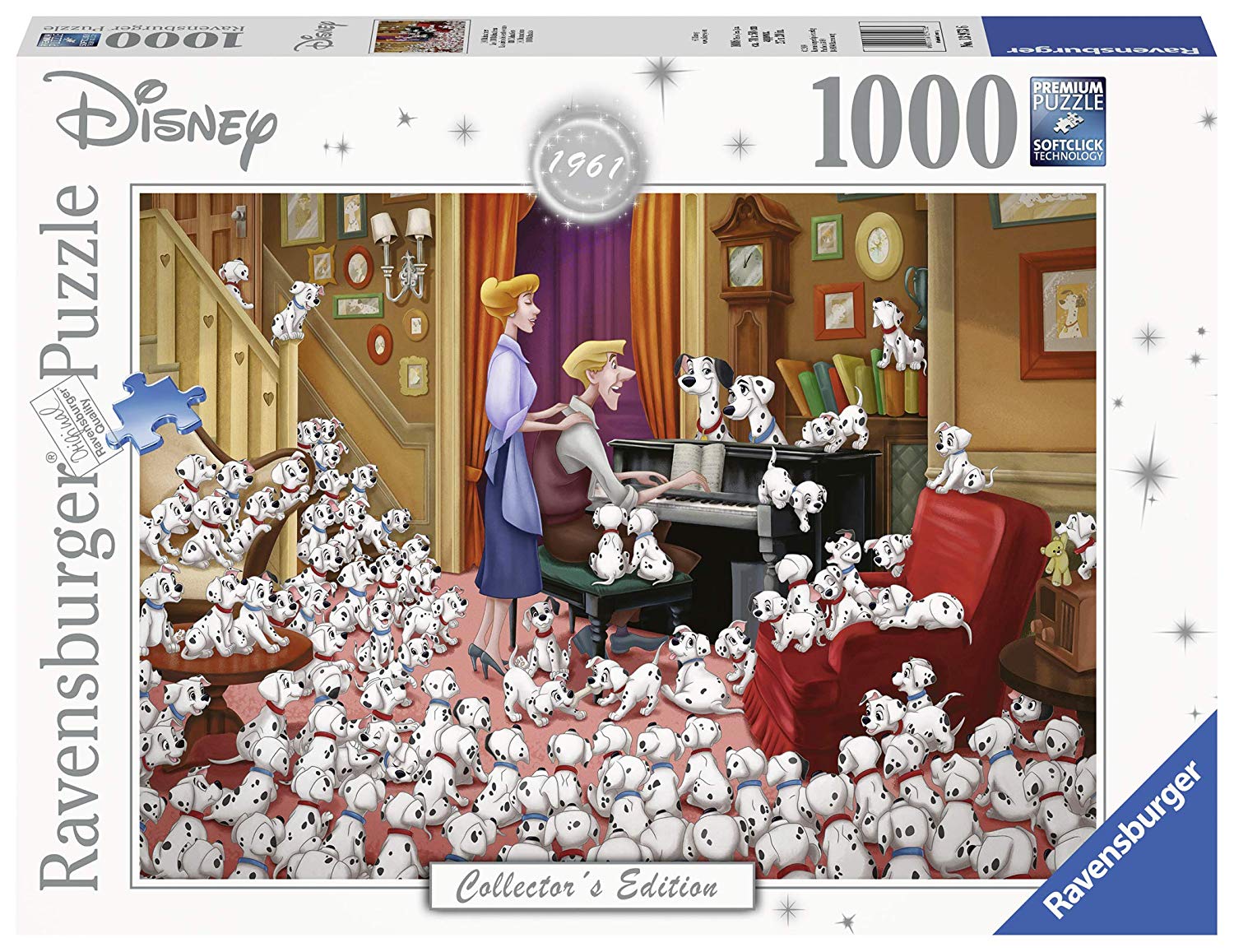 Ravensburger - Disney : One Hundred and One Dalmatians 1000 pcs.