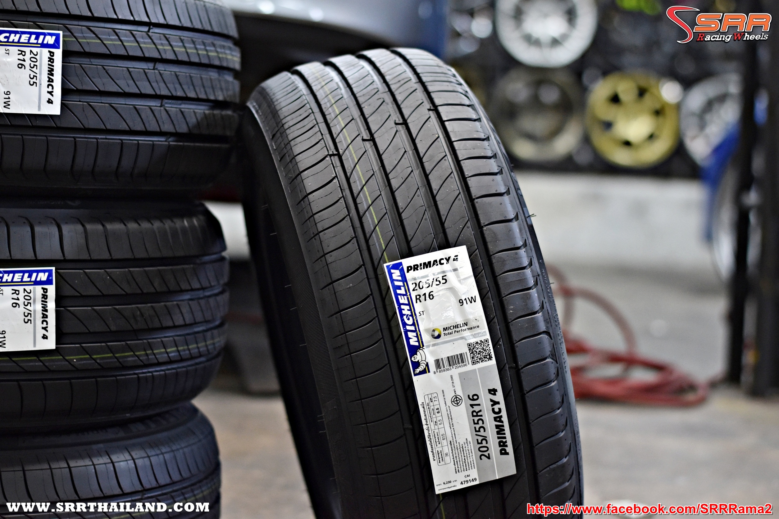 MICHELIN PRIMACY4 205/55R16 ยางใหม่ ปี2021 ราคาพิเศษ