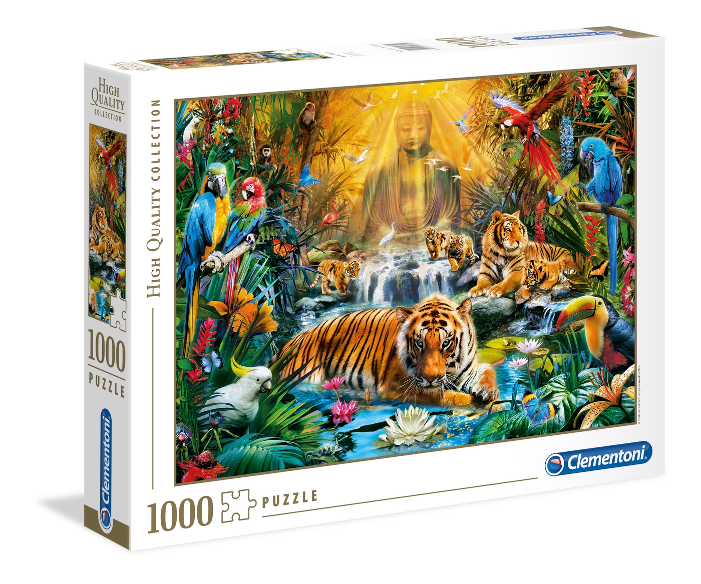 Clementoni - Mystic Tigers by Jan Patrik Krasny 1000 pcs.