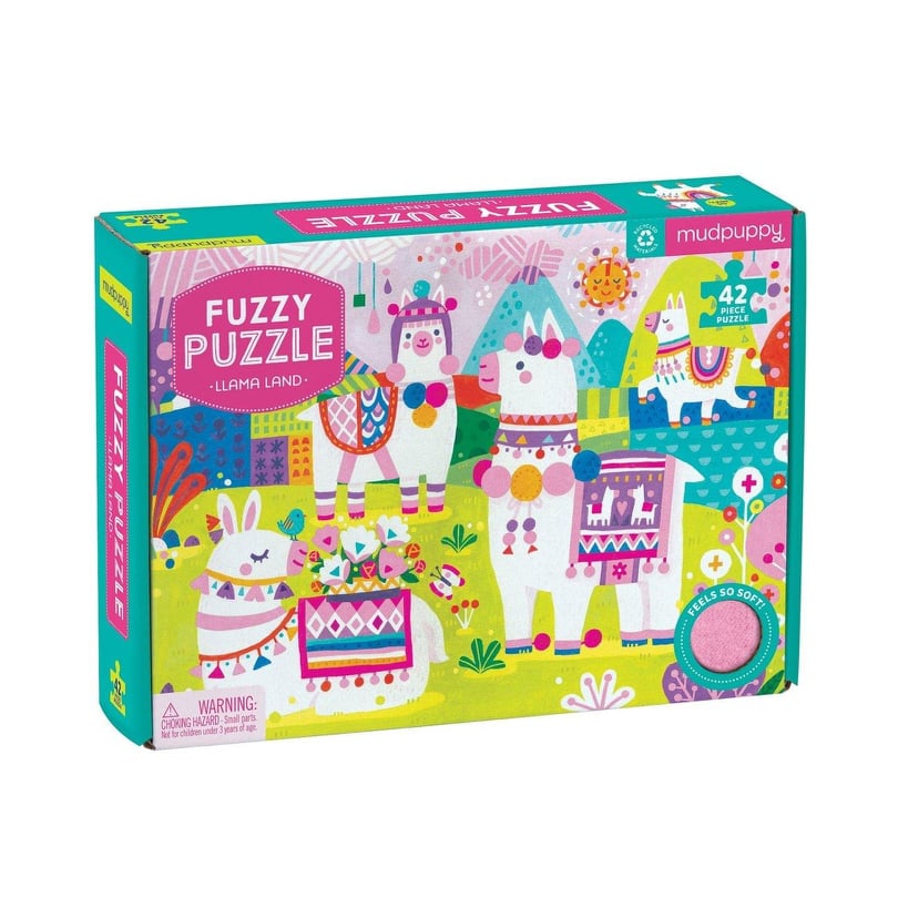 Mudpuppy - Llama Land (Fuzzy Puzzle) 42 pcs.