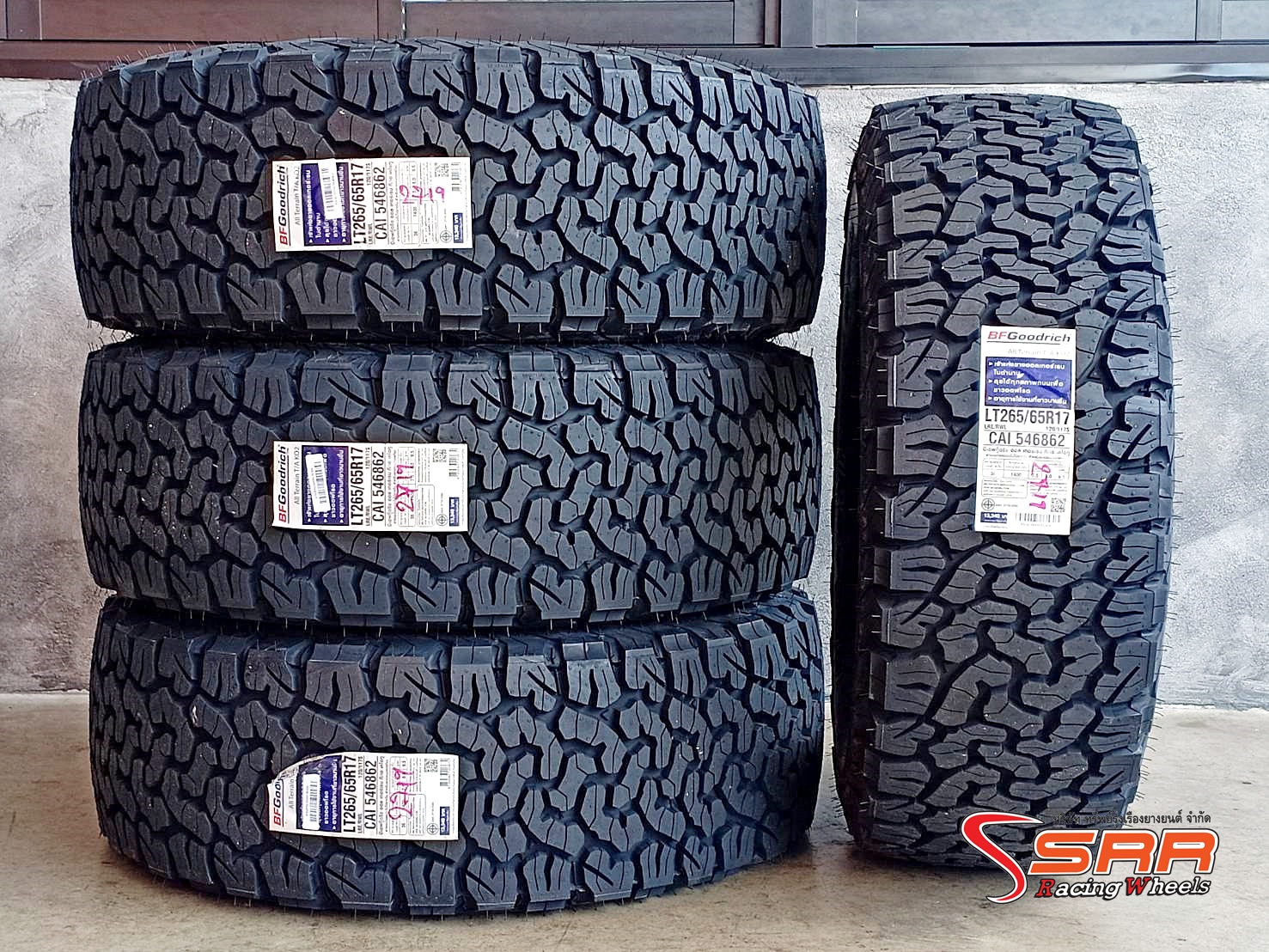 BFGoodrich All Terrain T/A KO2 265/65R17 ยางใหม่ปี21 ราคาพิเศษ