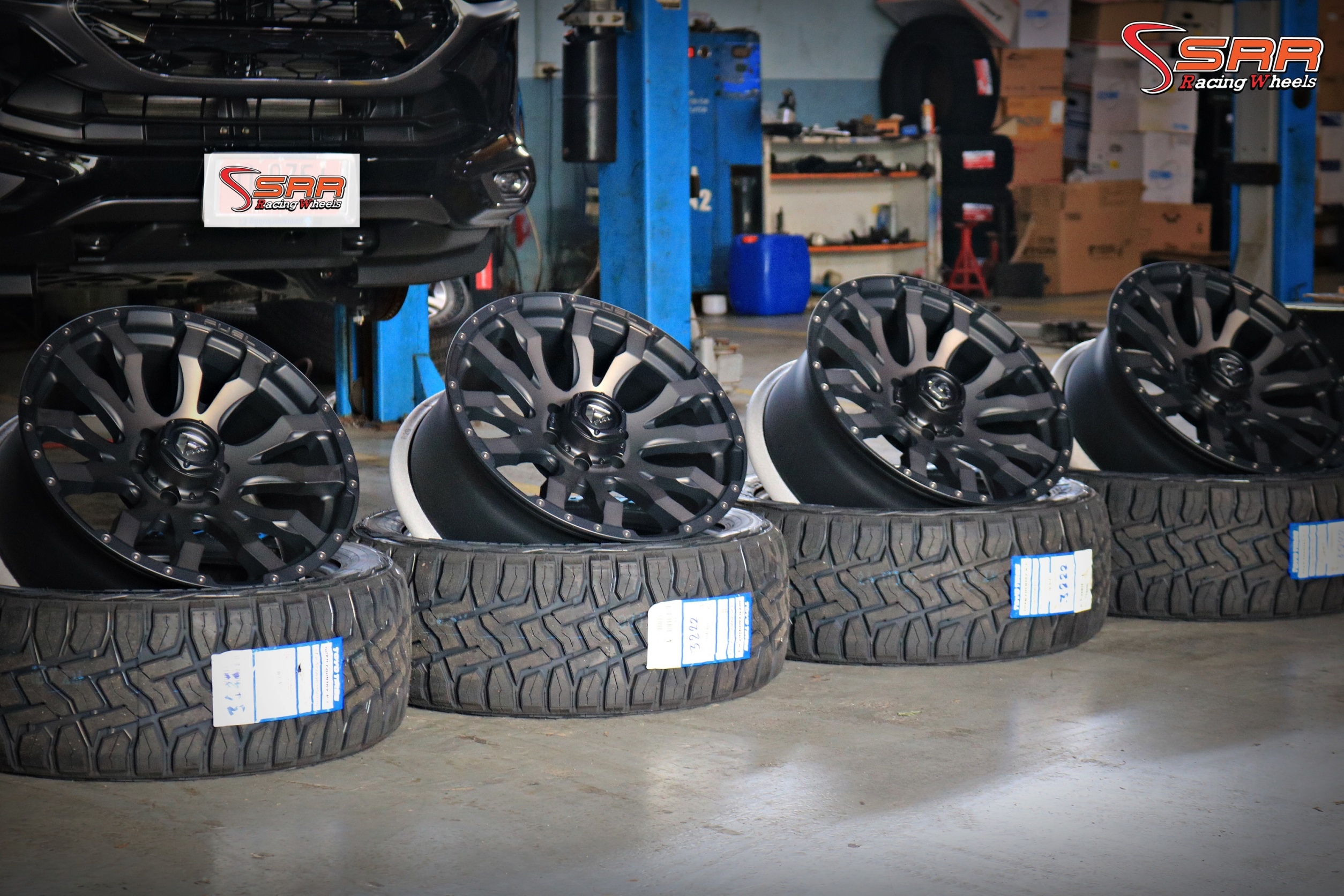 FUEL BLITZ ขอบ20 พร้อมยางTOYO ติดตั้งรถ ISUZU MU-X