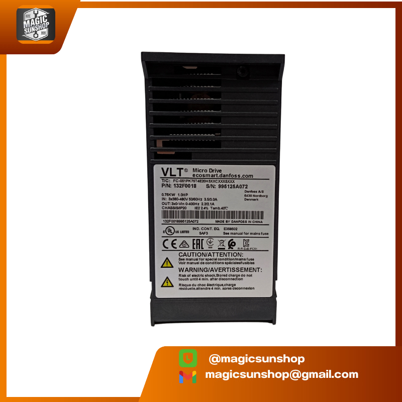 Danfoss Motor driver ไดร์ทมอเตอร์ 132F0018