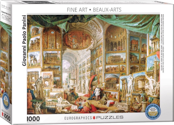 Eurographics - Gallery of Views of Ancient Rome by Giovanni Paolo Panini (Non-Pattern) 1000 pcs.