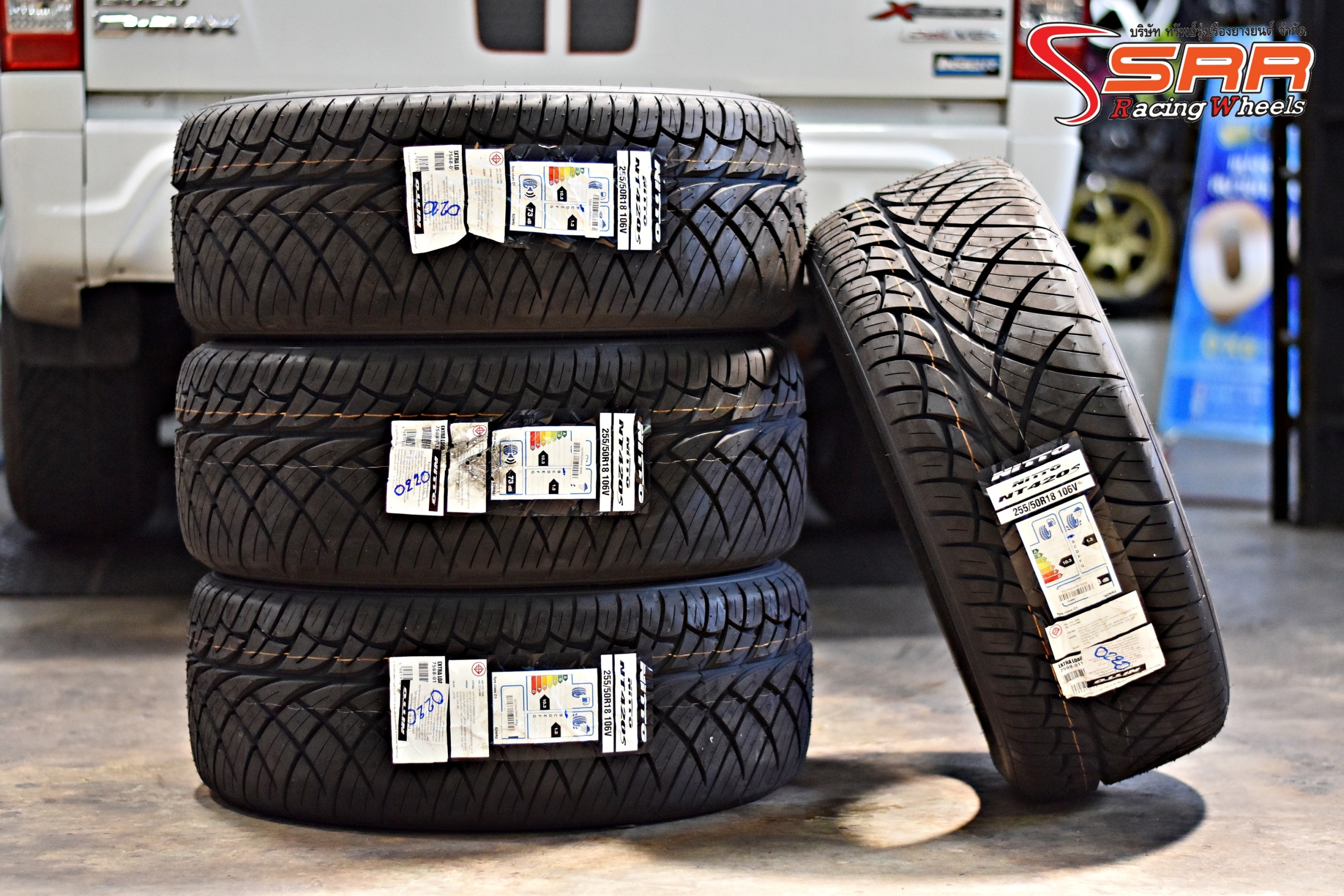 NITTO NT420S 255/50R18 ยางญี่ปุ่น ปี20 ราคาพิเศษ