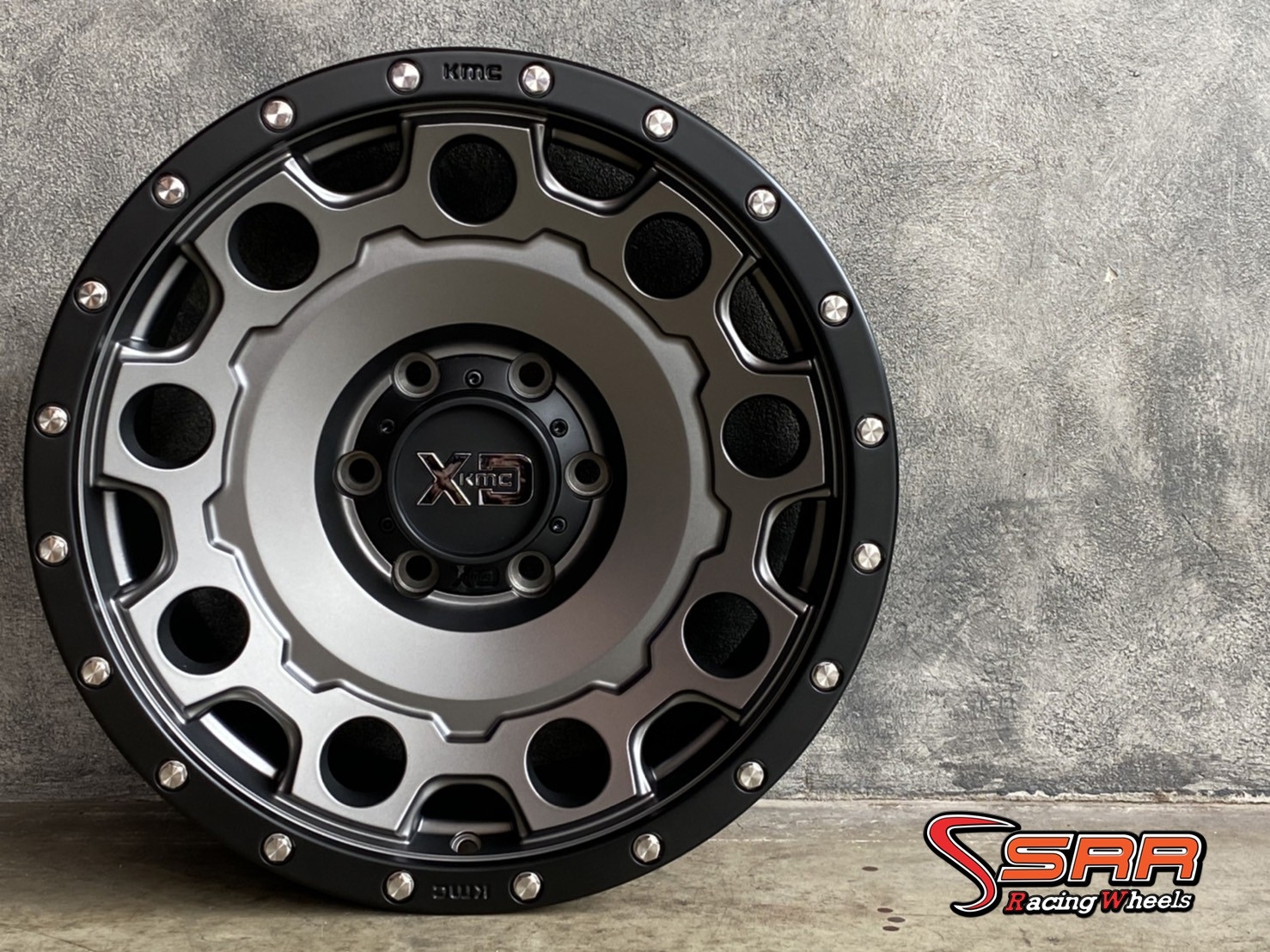 XD129 XD-SERIES 18x9 6H139.7 ET+18 M-GRAY BLK-RING