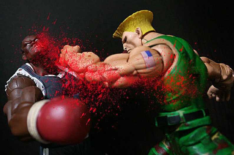 Figure โมเดล Guile Street Fighter IV - Street Fighter
