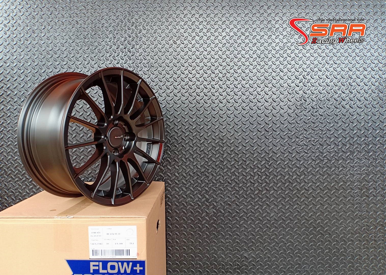 ENKEI RS05RR FlowForming ขอบ15 4x100 ET+35 BLACK-FLAT