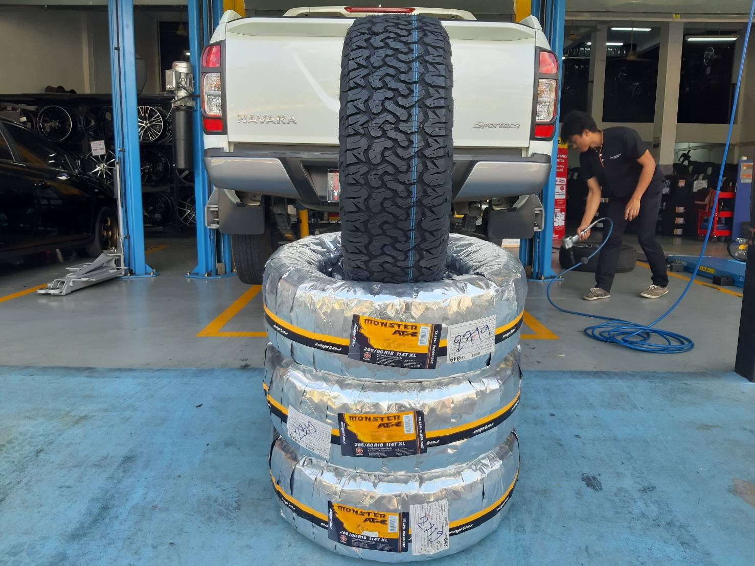 RAIDEN MONSTER AT-2 265/60R18 ยางใหม่ปี2020 ลดราคาพิเศษ