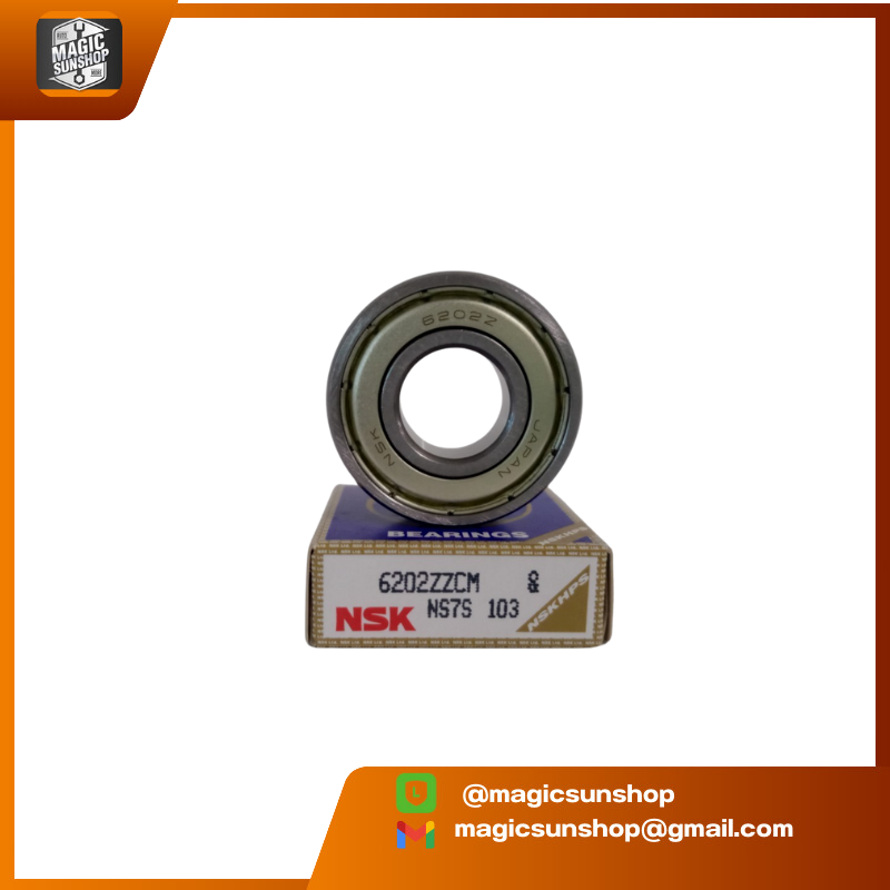 NSK Bearing 6202ZZ 15 X 35 X 11 mm