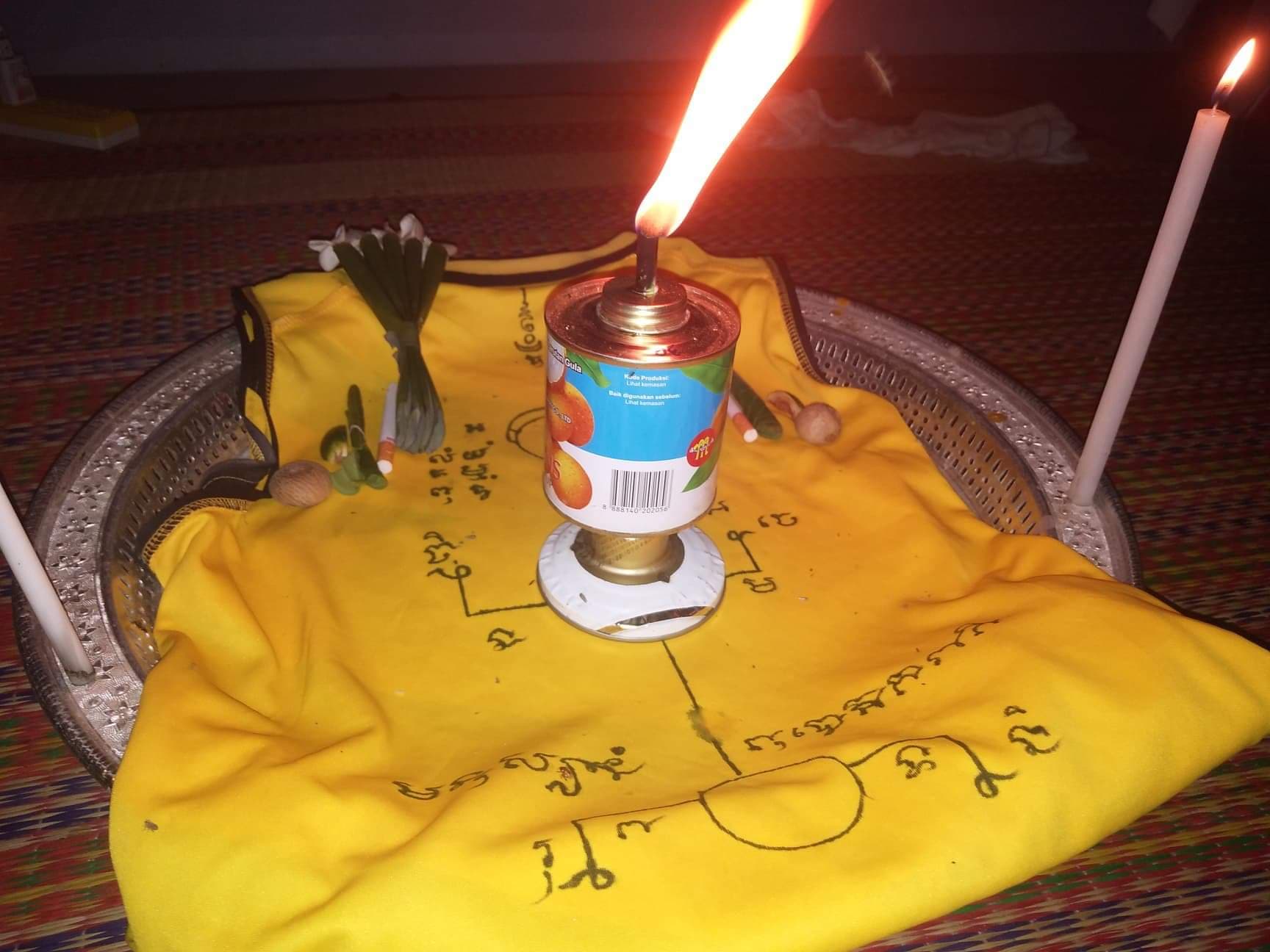 พิธีหนังสือเดินทางผี (เรียกผัวเรียกเมียกลับ) อาจารย์เขมร