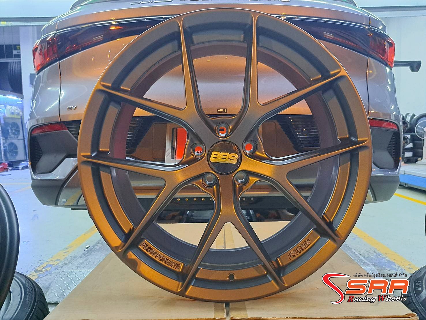 BYD ATTO 3 ติดตั้งล้อแม็ก BBS FIR ล้อเบาขอบ20 พร้อมยาง 245/40R20