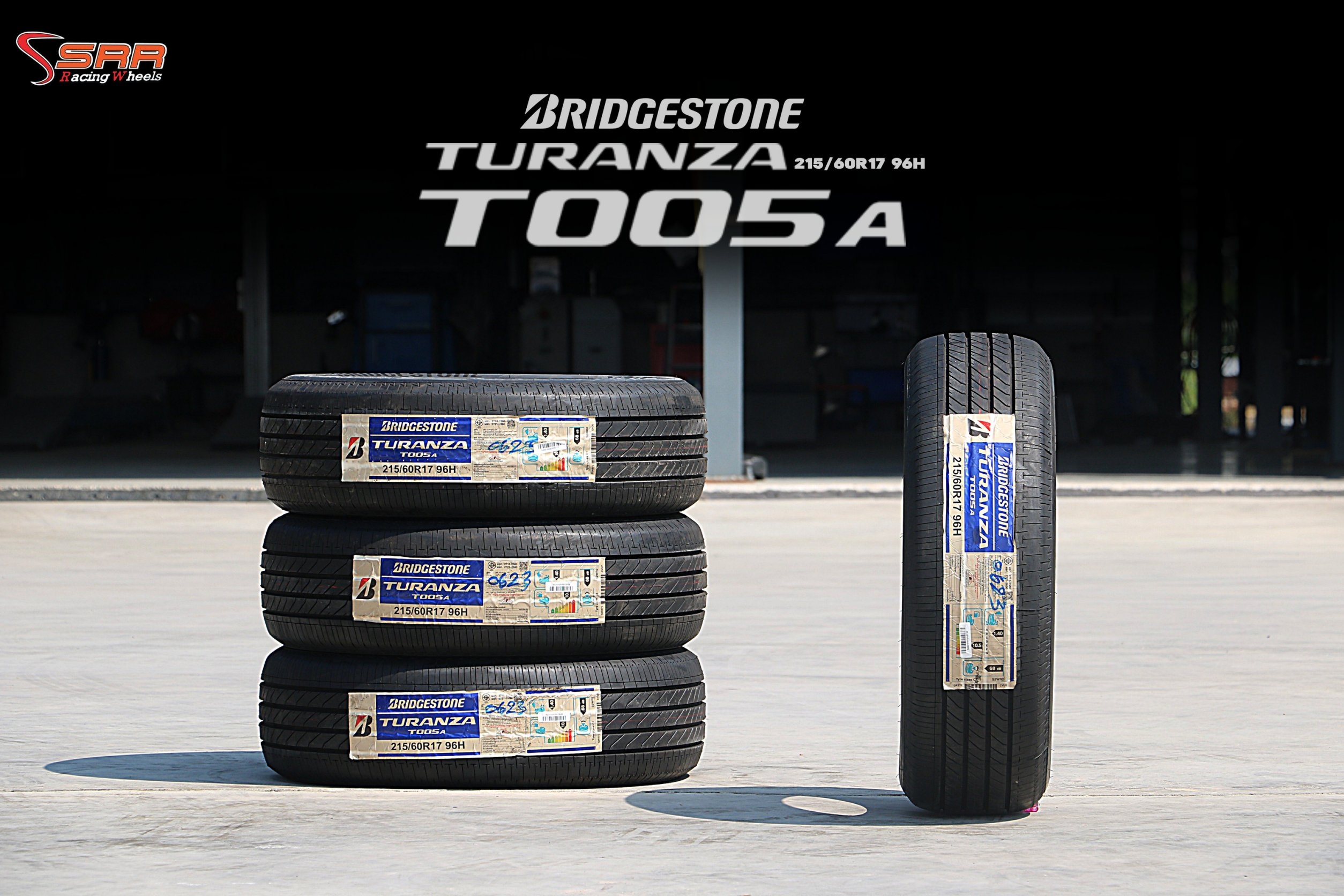 BRIDGESTONE TURANZA T005A 215/60R17 ยางใหม่ ลดราคาพิเศษ