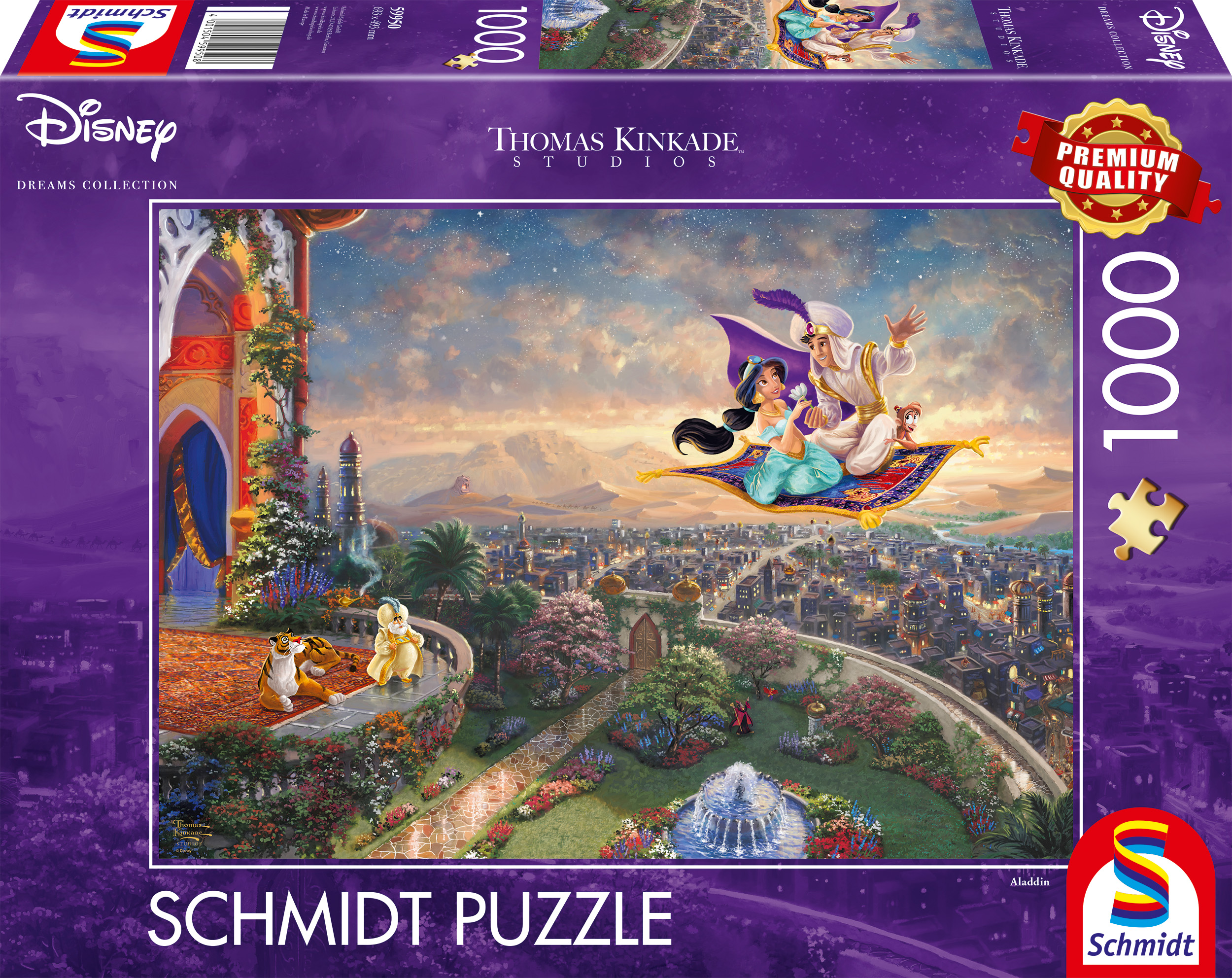 Schmidt - Disney : Aladdin by Thomas Kinkade 1000 pcs.