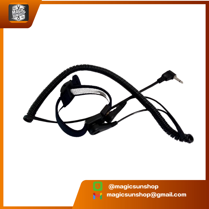 918191 Dval Circuit PU wired wrist strap wist band L= 2 meter