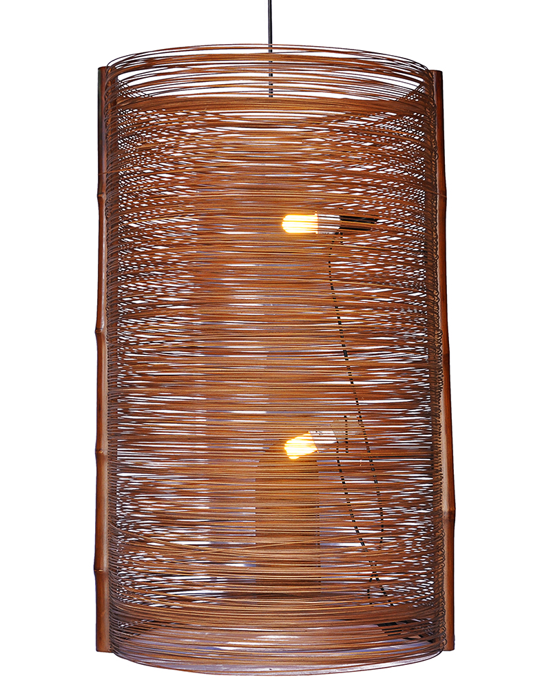 โคมไฟไม้ไผ่ Float lamp