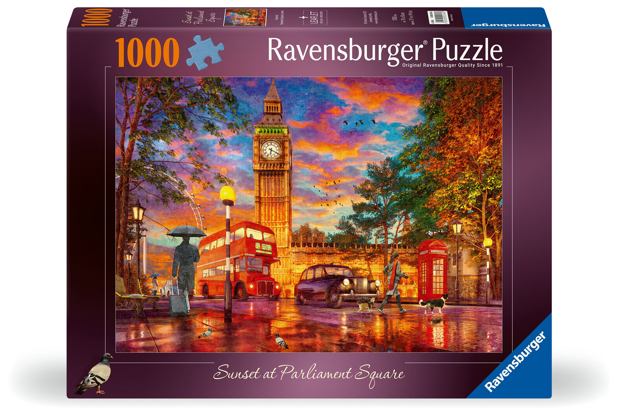 Ravensburger - Sunset at Parliament Square, London 1000 pcs.