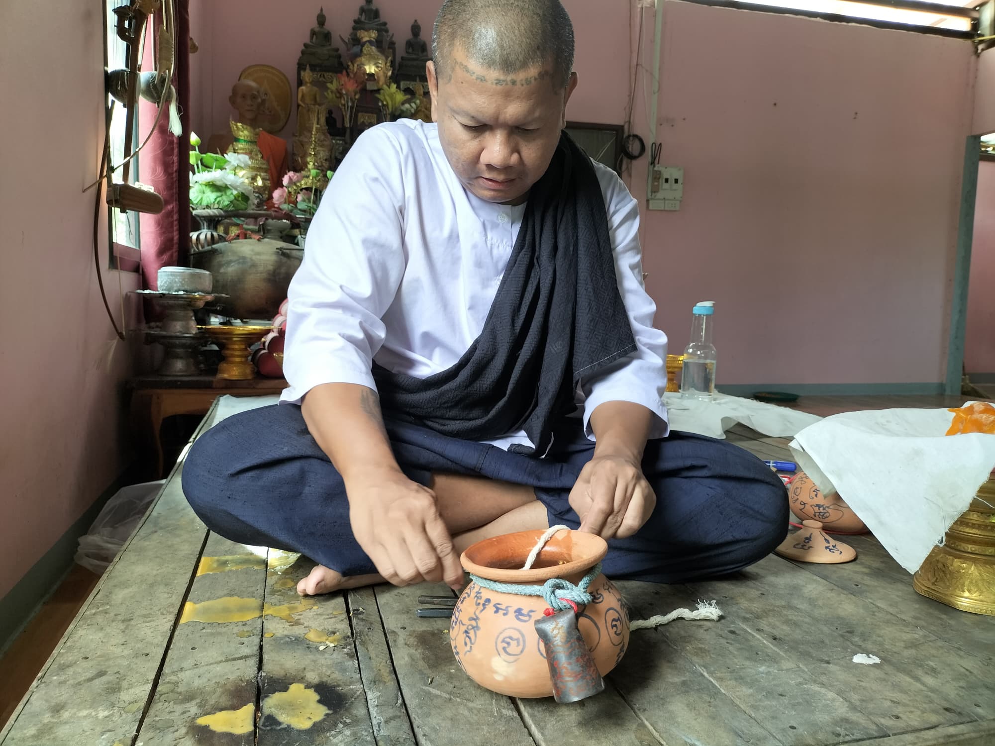 วัวธนูอาคม (โกบาสนาเตะ) อาจารย์เขมร