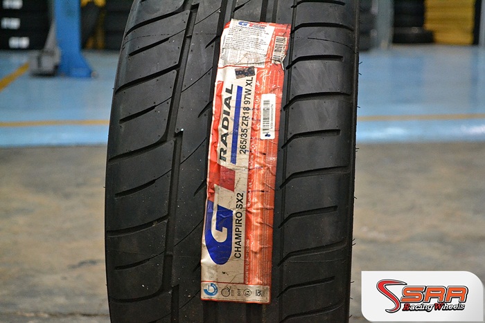GT RADIAL SX2 265/35ZR18 ปี14 เส้นละ 1,500 บาท
