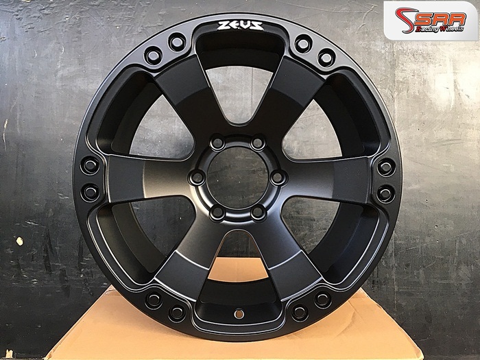 ZEUS-12 ขอบ18 นิ้ว 6x139.7 MATT BLACK