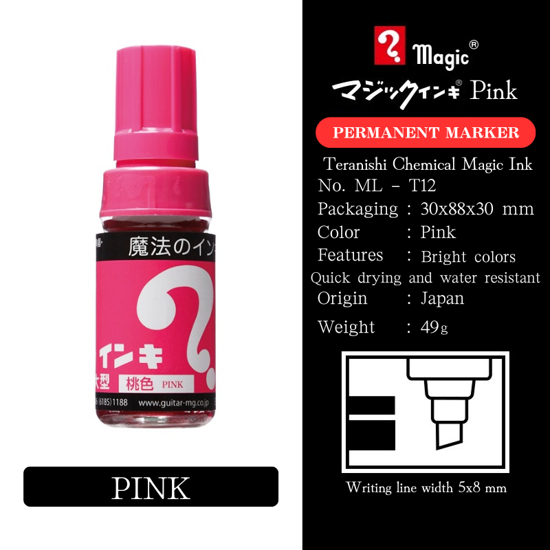 MAGIC INK Magic Ink Large Tip ML 30x88x30 mm PINK