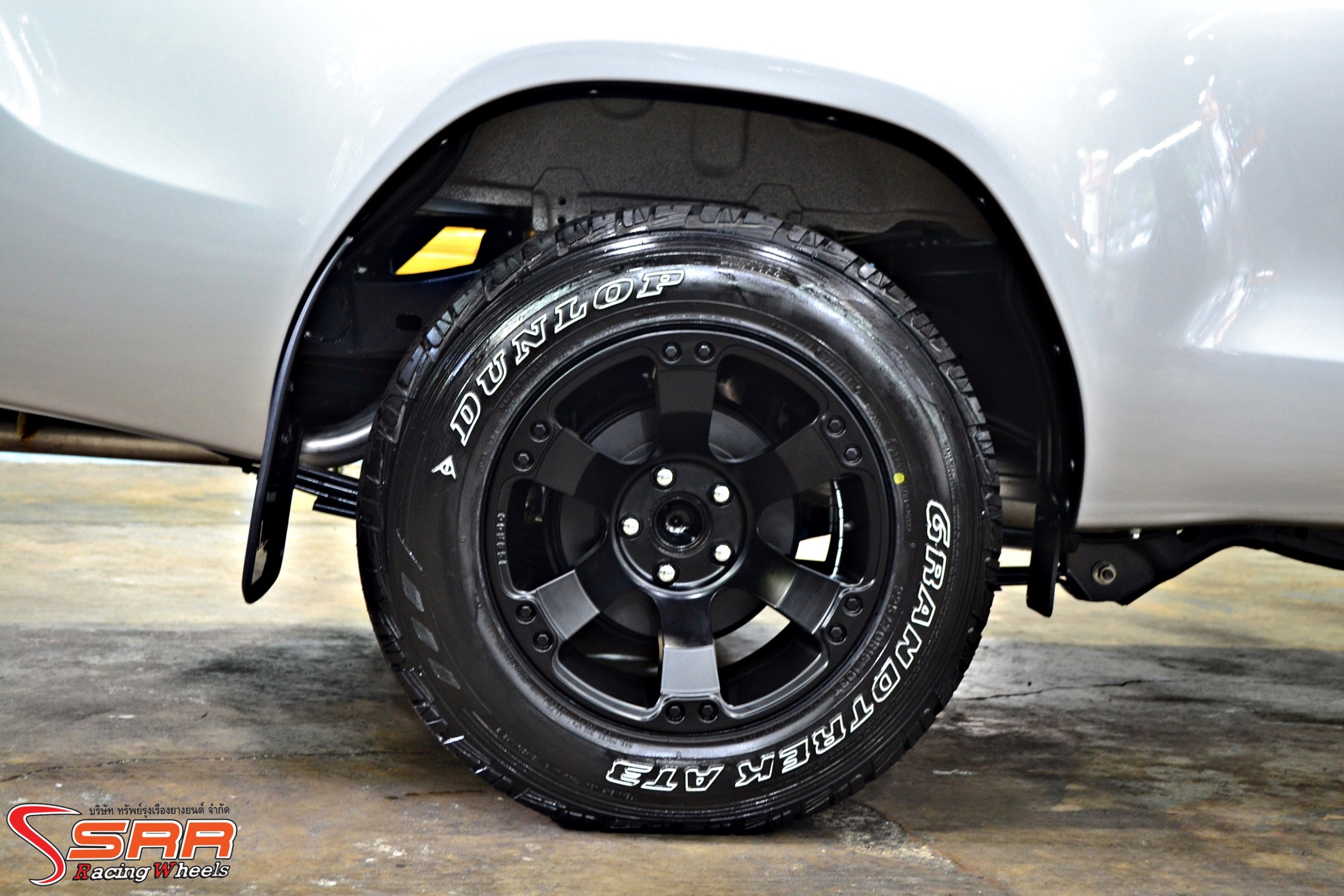 ROAR TM-341 ขอบ16 5x114.3 BLACK FLAT
