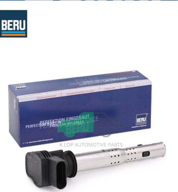 คอยล์จุดระเบิด AUDI A4 B7'05/ B8'08,A5'08, Q3'11, Q5'08, TT'08 ยี่ห้อ BERU (1 คัน ใช้ 4 ตัว ) OE NO. 07K 905 715F